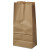 Grocery Paper Bags, 40 lb Capacity, #16, 7.75" x 4.81" x 16", Kraft, 500 Bags [SKU: BAGGK16500]