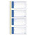 Write 'n Stick Phone Message Book, Two-Part Carbonless, 4.75 x 2.75, 4 Forms/Sheet, 200 Forms Total [SKU: ABFSC1153WS]