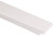 Gossen 236009706 Garage Door Weather Strip, 2 in W, 7/16 in Thick, 9 ft L, PVC, White [SKU: ORG7455561]