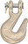Campbell T9501624 Clevis Grab Hook, 3/8 in, 5400 lb Working Load, 43 Grade, Steel, Zinc [SKU: ORG0132902]