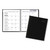 DayMinder Hard-Cover Monthly Planner with Memo Section, 8.5 x 7, Black Cover, 12-Month (Jan to Dec): 2024 [SKU: AAGG400H00]
