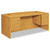 10500 Series Bow Front Double Pedestal Desk, 72" x 36" x 29.5", Harvest [SKU: HON10595CC]