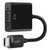 HDMI to VGA Adapter with Micro-USB Power, 9.8", Black [SKU: BLKAV10170BT]