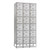 Three-Column Box Locker, 36w x 18d x 78h, Two-Tone Gray [SKU: SAF5527GR]