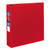 Heavy-Duty Non-View Binder with DuraHinge and One Touch EZD Rings, 3 Rings, 2" Capacity, 11 x 8.5, Red [SKU: AVE79582]