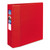 Heavy-Duty Non-View Binder with DuraHinge and Locking One Touch EZD Rings, 3 Rings, 3" Capacity, 11 x 8.5, Red [SKU: AVE79583]