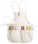 CLC Tool Works Series C11 Bib Apron, 29 to 46 in Waist, Cotton, White, 4-Pocket [SKU: ORG7511199]