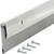 M-D 05413 Door Sweep, 48 in L, Aluminum Flange, Vinyl Insert [SKU: ORG5114913]