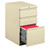 Brigade Mobile Pedestal with Pencil Tray Insert Left/Right, 3-Drawers: Box/Box/File, Letter, Putty, 15" x 22.88" x 28 [SKU: HON33723RL]