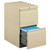 Brigade Mobile Pedestal, Left or Right, 2 Letter-Size File Drawers, Putty, 15" x 22.88" x 28 [SKU: HON33823RL]