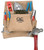 CLC Tool Works Series I823X Nail/Tool Bag, 20 in W, 12 in H, 8-Pocket, Suede Leather, Tan [SKU: ORG9657685]