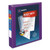 Heavy-Duty View Binder with DuraHinge and One Touch EZD Rings, 3 Rings, 1.5" Capacity, 11 x 8.5, Purple [SKU: AVE79774]