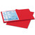 Tru-Ray Construction Paper, 76 lb Text Weight, 12 x 18, Holiday Red, 50/Pack [SKU: PAC102994]