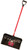 BULLY Tools 92814 Snow Shovel, 22 in W Blade, 19-3/4 in L Blade, Plastic Blade, Fiberglass Handle, 56 in OAL [SKU: ORG7774649]