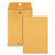 Clasp Envelope, 32 lb Bond Weight Kraft, #1 3/4, Square Flap, Clasp/Gummed Closure, 6.5 x 9.5, Brown Kraft, 100/Box [SKU: QUA37763]