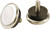 Shepherd Hardware 9450 Furniture Glide, Metal/Rubber, Silver [SKU: ORG6036867]