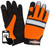 Diamondback 5959L Touchscreen Hi Visibility Mechanics Gloves, L 55% Synthetic leather 30% Spandex 10% Reflective Fabric 5% Elastic Band [SKU: ORG8779464]