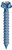 COBRA ANCHORS 674T Screw, 3/16 in Thread, 3-1/4 in L, Hex, Socket Drive, Steel, Fluorocarbon-Coated, 100 PK [SKU: ORG4842605]