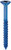 COBRA ANCHORS 626W Screw, 3/16 in Thread, 4 in L, Flat Head, Phillips, Robertson Drive, Steel, Fluorocarbon-Coated [SKU: ORG7039373]