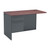 38000 Series Flush Return, Left, 48w x 24d x 29.5h, Mahogany/Charcoal [SKU: HON38216LNS]