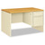 38000 Series Right Pedestal Desk, 48" x 30" x 29.5", Harvest/Putty [SKU: HON38251CL]