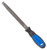 Vulcan JL-F010 File W/Rubber Grip, Flat Profile, Mill Pattern, Single Cut Cut, 5-3/4 in L Blade, 5/8 in W Blade [SKU: ORG7210602]