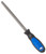 Vulcan JL-F007 File W/Rubber Grip Handle, Triangle Profile, Taper Pattern, Double Cut Cut, 6 in L Blade, 3/8 in W Blade [SKU: ORG7210651]