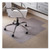 EverLife Light Use Chair Mat for Flat to Low Pile Carpet, Rectangular with Lip, 36 x 48, Clear [SKU: ESR120023]