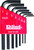 Eklind 10107 Hex Key Set, 7-Piece, Steel, Black [SKU: ORG6782270]
