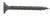 ProFIT 314104 Screw, #8 Thread, 1-1/4 in L, High-Low Thread, Star Drive, Ceramic [SKU: ORG6186969]