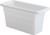 Rubbermaid 2862RDWHT Ice Cube Bin, 6-1/8 in L, 5-1/4 in W, 12-3/4 in H, Plastic, White, Dishwasher Safe: Yes [SKU: ORG6564421]