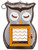 HEATH 21703 Suet and Seed Bird Feeder, Whimsical Owl, Brown/Orange [SKU: ORG8357246]