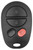 HY-KO 19TOY903F Fob Shell, 4-Button [SKU: ORG7217714]