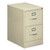 Two-Drawer Economy Vertical File, 2 Legal-Size File Drawers, Putty, 18" x 25" x 28.38 [SKU: ALEHVF1929PY]