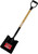 BULLY Tools 52520 Shovel, 14 ga Gauge, Steel Blade, Hardwood Handle, D-Grip Handle [SKU: ORG7775315]