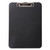 Unbreakable Recycled Clipboard, 0.5" Clip Capacity, Holds 8.5 x 11 Sheets, Black [SKU: BAU61624]