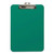 Unbreakable Recycled Clipboard, 0.25" Clip Capacity, Holds 8.5 x 11 Sheets, Green [SKU: BAU61626]