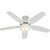 Hunter 53089 Ceiling Fan, 5-Blade, Beech/White Blade, 52 in Sweep, 3-Speed, With Lights: Yes [SKU: ORG2887214]