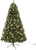 Hometown Holidays 61971 Sheared Tree, 7 ft H, Noble Fir Family, 120 W, LED Bulb, Clear Light [SKU: ORG5460811]