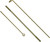 ProSource Float Rod and Lift Wire, 1 Set-Piece, Brass, Brass [SKU: ORG1113372]