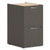 Mod Support Pedestal, Left or Right, 2 Legal/Letter-Size File Drawers, Slate Teak, 15" x 20" x 28 [SKU: HONPLPSFFLS1]