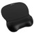 Gel Mouse Pad with Wrist Rest, 9.62 x 8.25, Black [SKU: IVR51450]