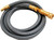 Mr. Heater F273720 Hose Assembly, 12 ft L, 3/8 in FIP x 3/8 in Male Flare, Thermoplastic, Gray [SKU: ORG4348587]