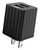 PowerZone KL-50210A Dual USB Wall Charger, Black [SKU: ORG9201484]
