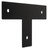 National Hardware N800-212 T-Strap Tie, 13-1/2 in L, 8-1/4 in W, Steel, Storm Shine Powder-Coated [SKU: ORG2051985]