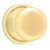 Kwikset 788H 3BX Dummy Door Knob, 2-3/8 in Dia Knob, Polished Brass [SKU: ORG8456964]