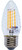 Feit Electric BPF1560/827/FILED LED Bulb, Decorative, F15 Lamp, 60 W Equivalent, E26 Lamp Base, Dimmable, Clear [SKU: ORG7341142]