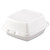 Foam Hinged Lid Containers, 6 x 5.78 x 3, White, 500/Carton [SKU: DCC60HT1]