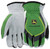 John Deere JD00035-L All-Purpose Gloves, Men's, L, Reinforced Thumb, Slip-On Cuff, Cowhide Leather/Spandex [SKU: ORG9070244]