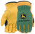 John Deere JD00008-XL Driver Gloves Men's, XL, Reinforced Thumb, Shirred Elastic Cuff, Deerskin Leather/Spandex [SKU: ORG9069915]